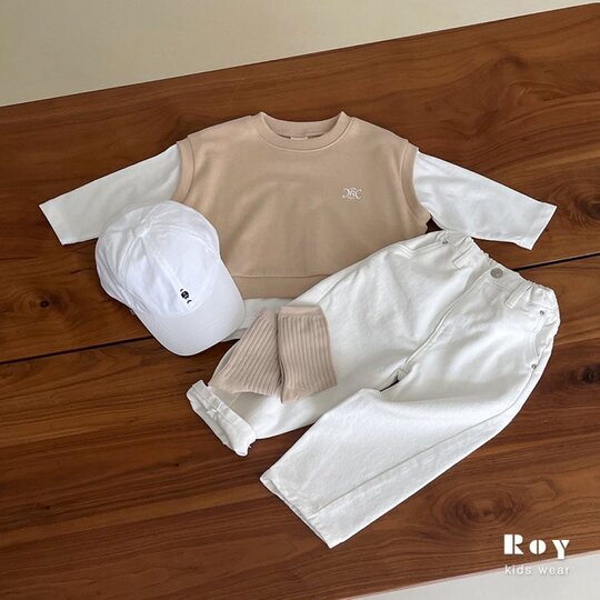 로이)R조끼티셔츠(XS-3XL)